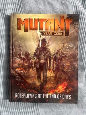 Mutant Year Zero Roleplaying at the End of Days Free League Hardcover englisch