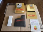 The Legend of Zelda (Nintendo NES, 1987) Gold Complete with Map!  Tested!