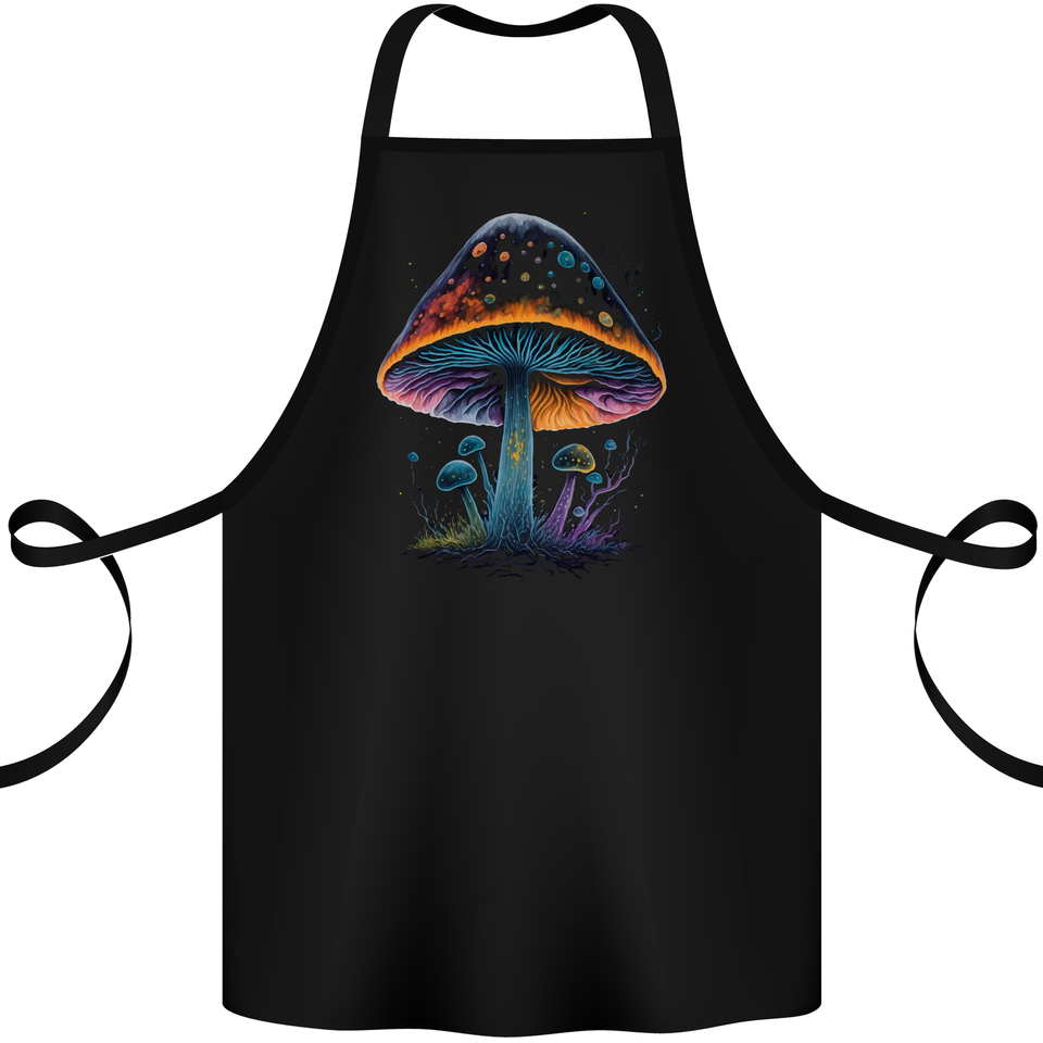 Drppng Mushroom Trppy Psychedelc LSD Camseta Camseta de algodón