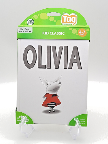 Leap Frog Reading System Olivia Activity Book Tag Hardcover New