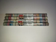 4 NEW DESIGNFOLIE DECORATIVE SELF ADHESIVE WOOD GRAIN FILM SHELF PAPER D-C-FIX