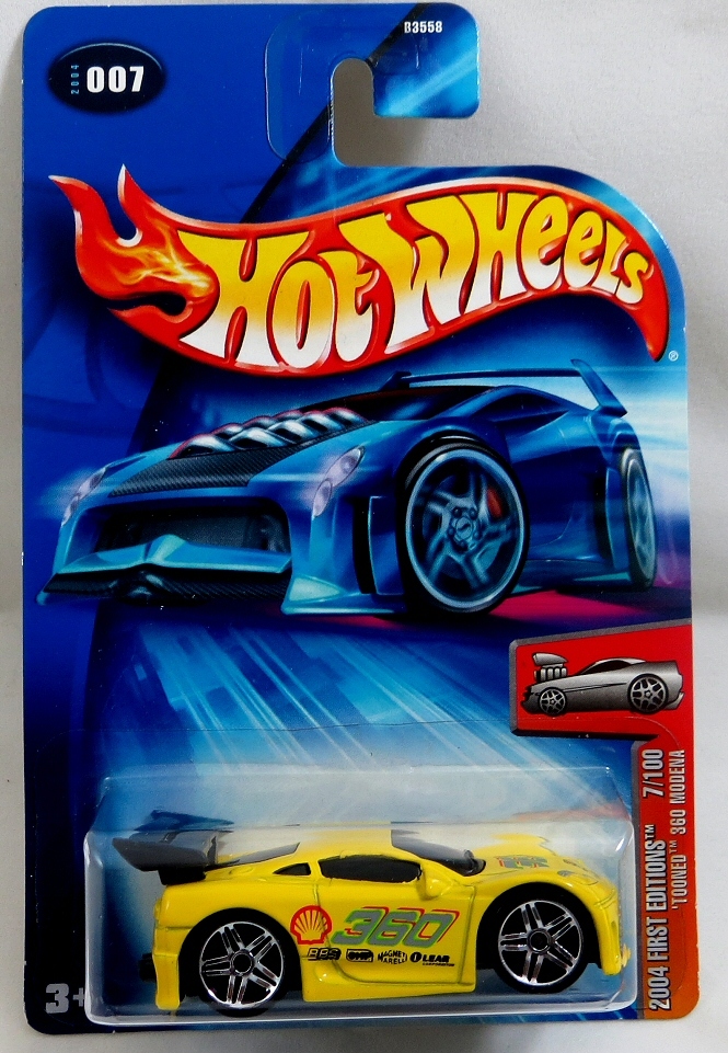 2004 Hot Wheels FIRST EDITIONS TOONED 360 Modena 7/100
