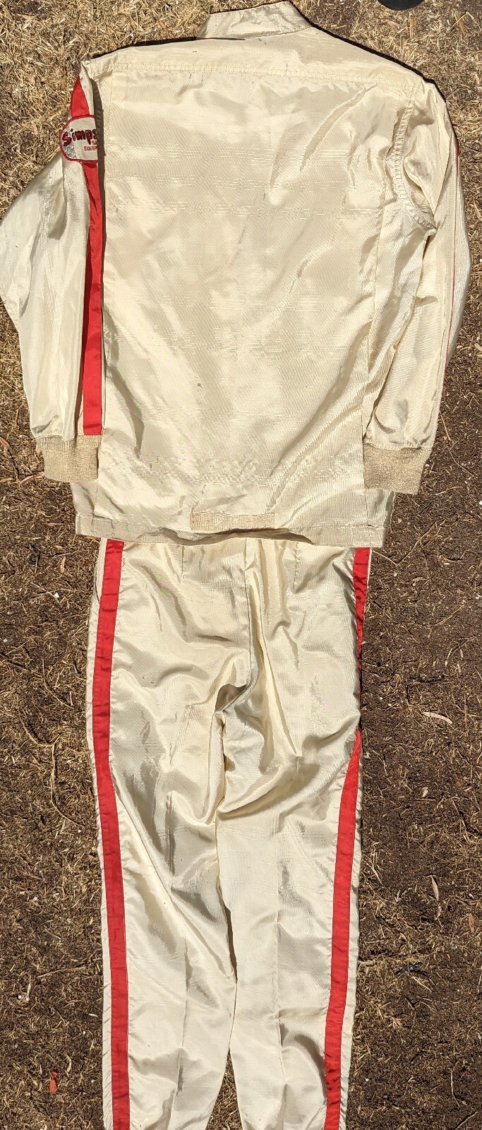 vintage bill cheesbourg simpson race suit Indy 500? Manzanita speedway