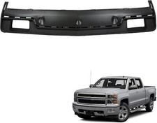 14-15 Chevy Silverado Black Front Bumper Filler Panel with Deputy Decorate Plate