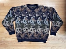 Vintage Bachrach Sweater Canada Cosby Textured XL