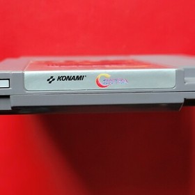 Nintendo NES Contra Game Rev-A Box Manual Authentic Tested Konami Shooter 8 Bit