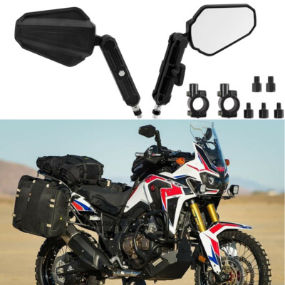 Motorrad ATV Quad Klappbar Spiegel Set Paar Spiegelset Für Dirt Bike Dual Sport