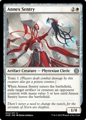 ANNEX SENTRY x4 mtg NM-M Phyrexia All Will Be One 4 Unc