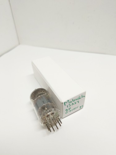 Lot of 1 Matsushita 12AX7 ECC83 TV-7 Tested Min VACUUM TUBE O-Getter Short Plate - Picture 12 of 12