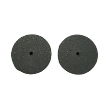 Cratex 1-1/2″ × 1/8″ × 1/8″ Resin Bonded Rubber Wheel (Extra Fine Grit) 2pk