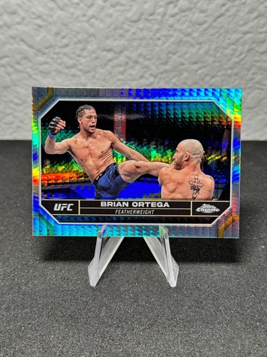 Réfracteur à prisme base UFC chromé 2024 Topps 1 - 200 - COMPLÉTEZ VOTRE SET - PYC - Photo 32/237