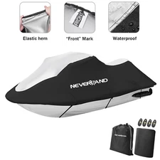 NEVERLAND Jet Ski Cover 3Seat Heavy Duty Dust Waterproof for Sea-Doo GTI SE 130