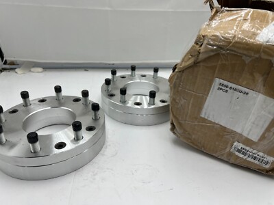 (Box of 2) EZAccessory Wheel Adapter 5x5.5 5550-8180U-20 Thickness 2''