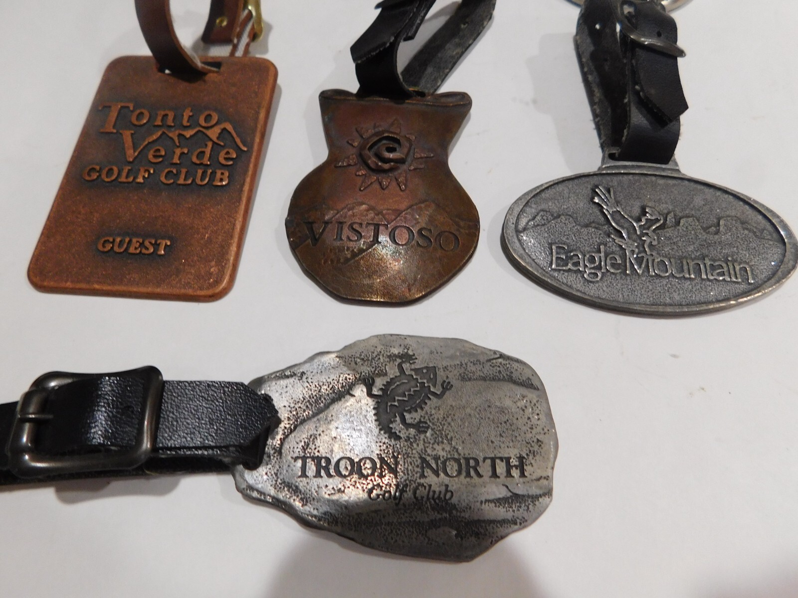 Lot of 7 Vintage Golf Bag Tags eBay