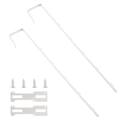 Over-The-Door Mirror Hanger Adjustable Door Mirror Hanger Set