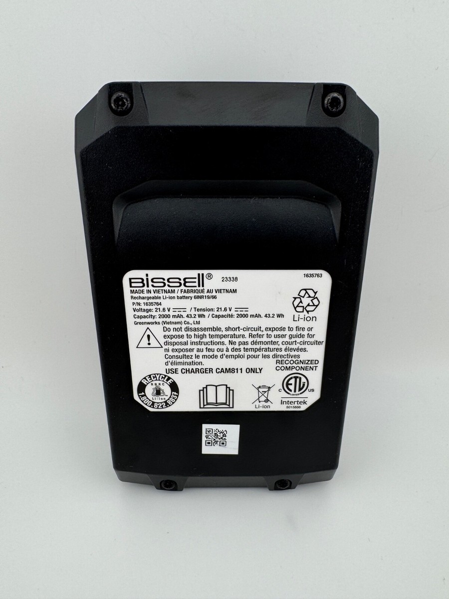 BISSELL (1635764) POWERALL 24V 2AH RECHARGEABLE LI-ION BATTERY | eBay
