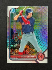2022 Bowman Chrome Mega Box Blaze Jordan BCP-58 Refractor SP Boston Red Sox