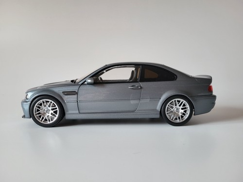 BMW M3 CSL (E46) 2003 1:18. Greymetallic - Norev - Edición Limitada 1000 uds. - Imagen 2 de 6