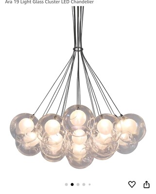 19 Light chandelier 