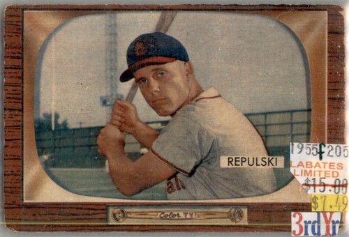 1955 Bowman BB 130-320 Mantle-Mays-Robinson-Williams-Kaline-Berra-Rizzuto-Kiner - Picture 201 of 352