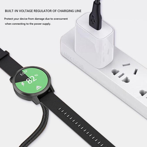 Type C Charger Safety 1m Watch Charging Wire for Fenix 7/7S/7X/6 (Elbow) - Zdjęcie 3 z 11