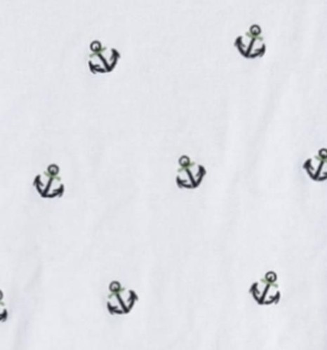 Peck and Peck Collection Embroidered Anchor V-Neck Sweater Size M - Picture 3 of 3