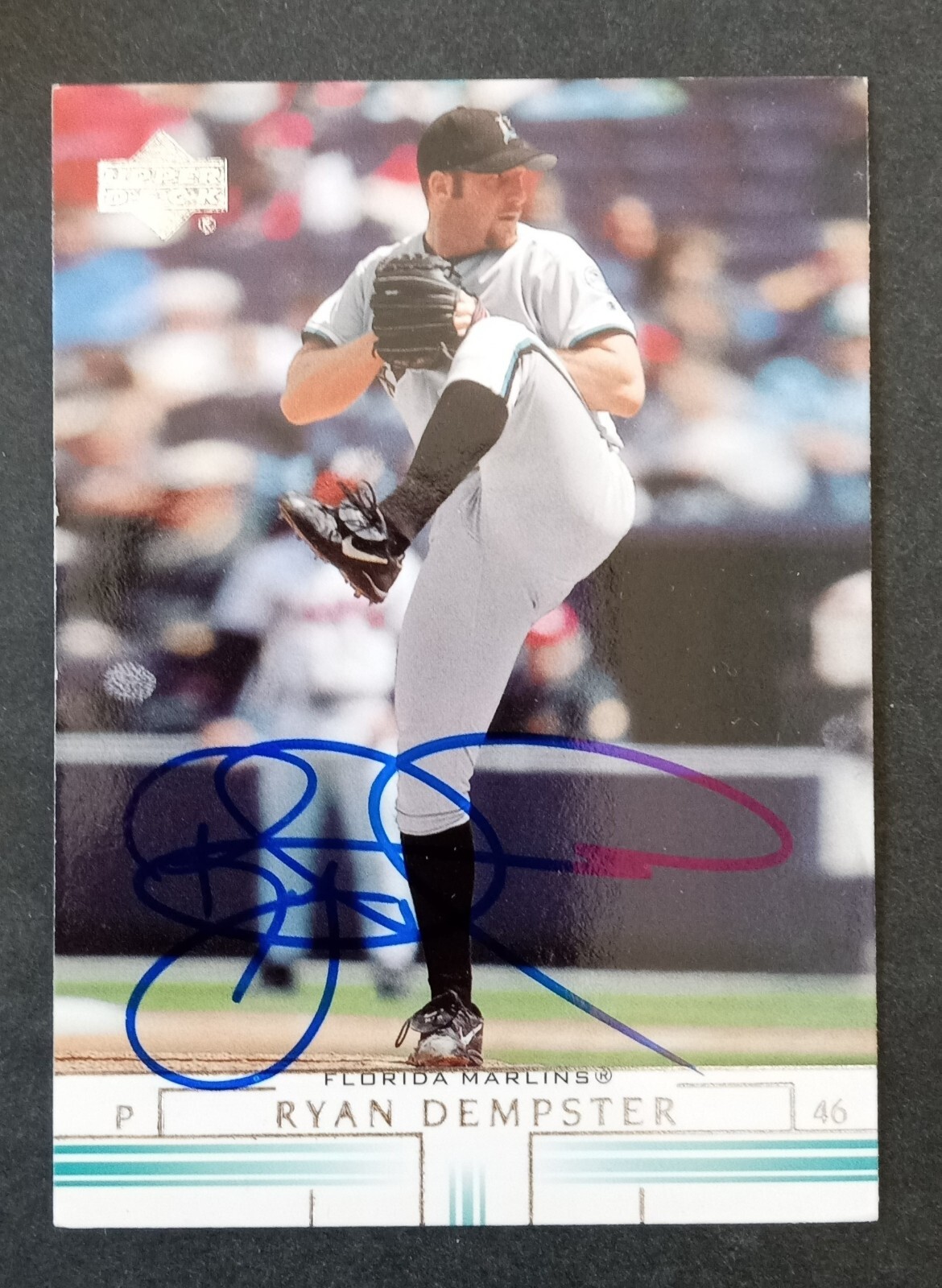 2002 Upper Deck SIGNED: Ryan Dempster, MARLINS #369