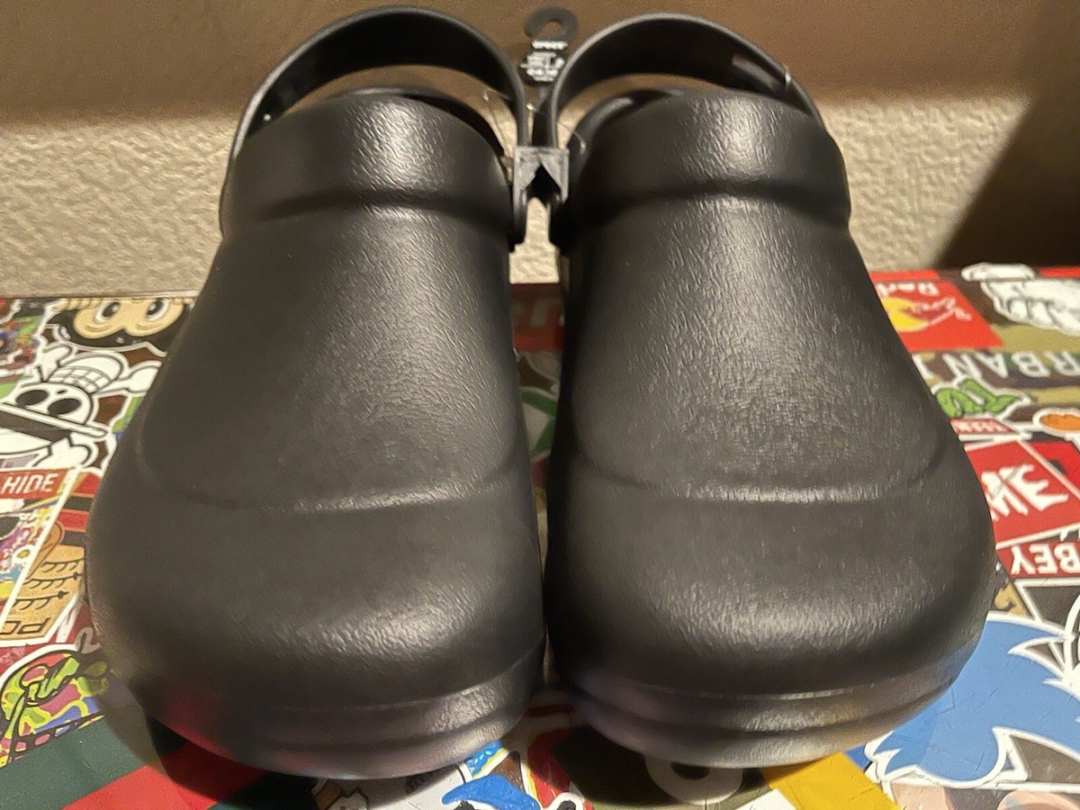 Crocs Specialist Unisex Clog 10073-001-BLACK Size M13 NEW Crocs Specialist Work Clog Sandal Black Roomy Fit Mens Size  main image 2