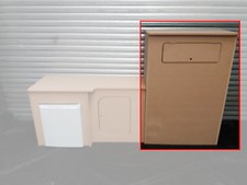 MDF Camper Campervan Interior Wardrobe Unit Rear VW T4 T5 Vito Viavaro Trafic