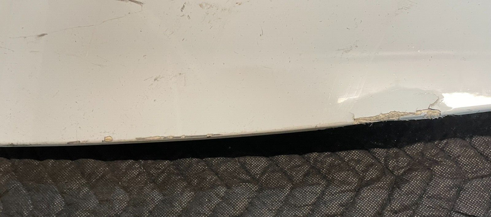 2017 AUDI R8 V10 REAR DECKLID TRIM FOR HATCH GLASS 4S8-835-359-A OEM *DAMAGED*