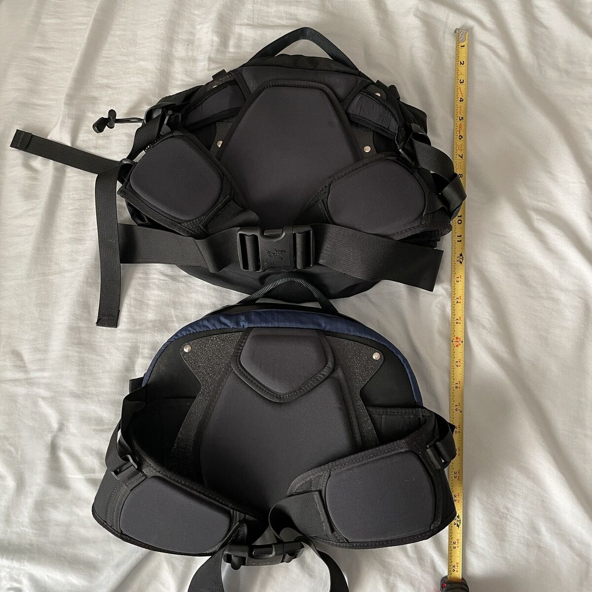 Arc'teryx Q10 & Q5 Lumbar Pack Set Rare Fanny Vintage Black Arc'teryx Q10 & Q5 Lumbar Pack Set Rare Fanny Vintage Black