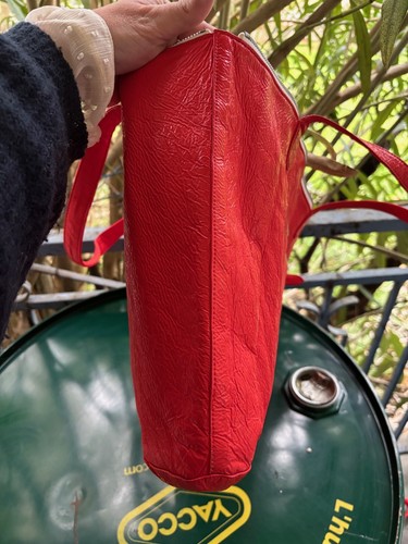 Sac vinyle rouge COURREGES - Imagen 8 de 13