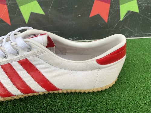 ❤️Vintage Adidas Volley 80,s casuals UK 12 INDOOR SUPER HANDBALL TOP 2010 RARE - Picture 14 of 18