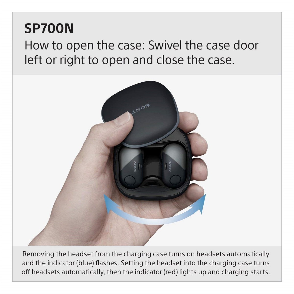 Sony WF-SP700N Sports True Wireless Noise Canceling Earbud