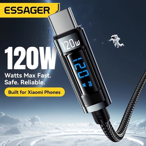 Essager 120W USB C Kabel für iPhone 16, Samsung, Huawei - Schnelles Laden - Bild 2 von 6