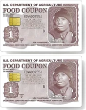 Credit Card Skins Food Stamp EBT Card Sticker Tyrone Biggums 2-Pack