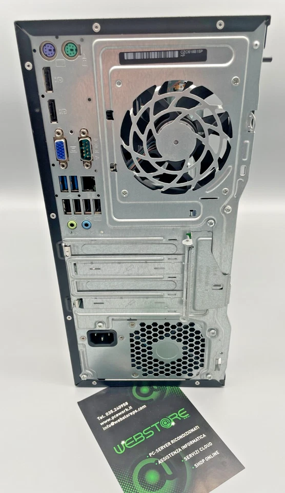 PC HP ELITEDESK 705 G2 MT AMD PRO A4-8350B 8GB 256GB SSD 3 MESI GARANZIA - Immagine 2 di 4