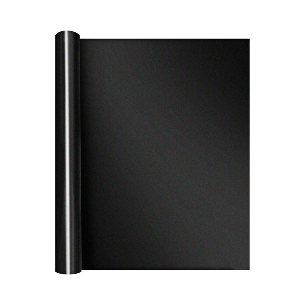 Plastic No Glue Window Film Reflective Privacy Sun Blocker for Windows Blackout