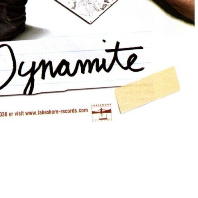 2004 NAPOLEAN DYNAMITE SOUNDTRACK ADVERTISING, LAKESHORE RECORDS