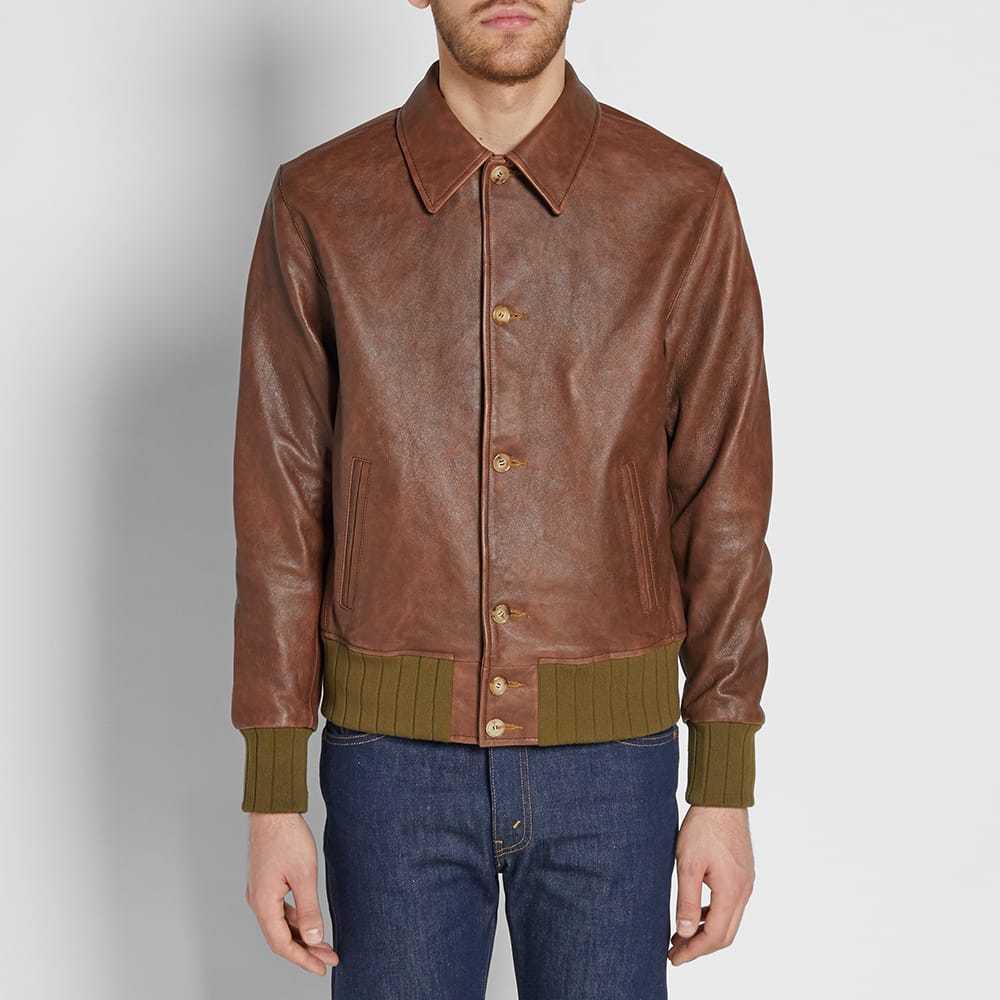 levis lvc leather jacket