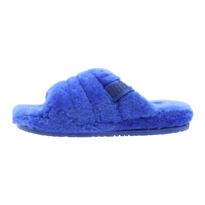 UGG Z4829 Womens Blue Fluff You Slipper Size US 10 EU 43 | eBay