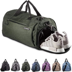 sports gym bag with shoes compartment women & men