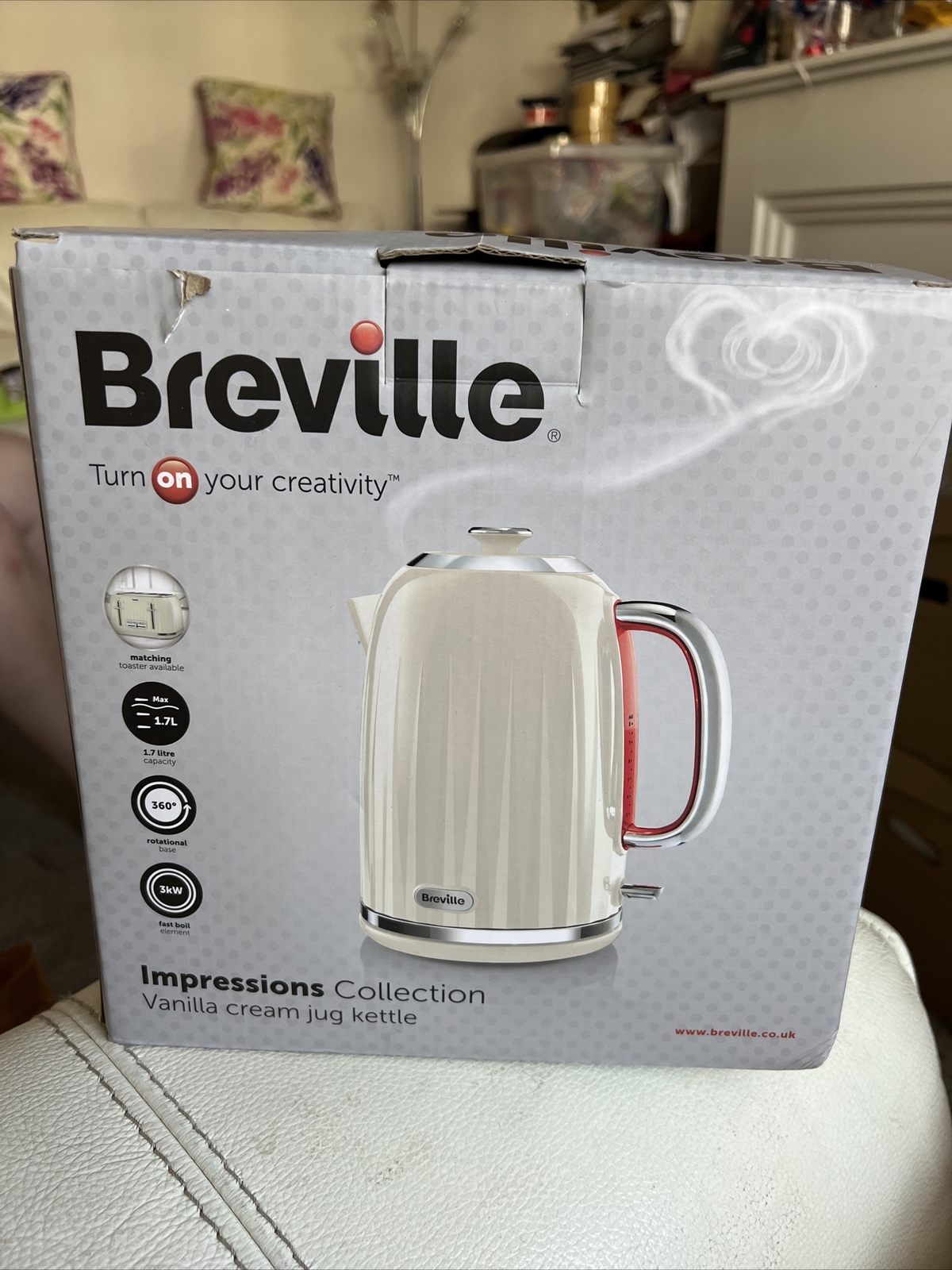 Breville VKJ956 3000W Kettle for sale 