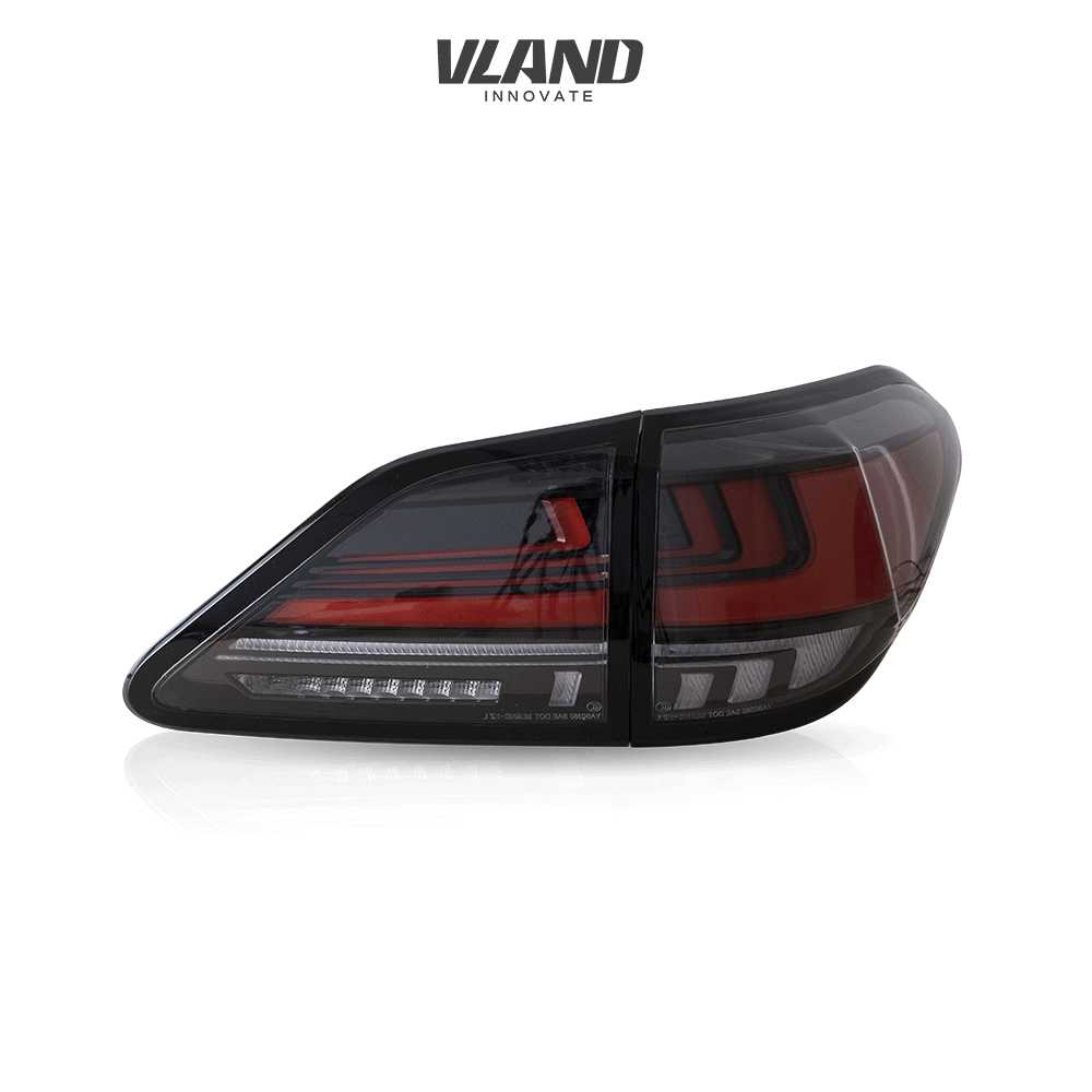 LED Tail Lights for LEXUS RX 350 450H 2009-2014 w/ Startup