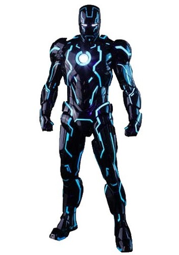 NEW Hot Toys Iron Man 3 Hall Of Armor 7 Miniature Figures Limited