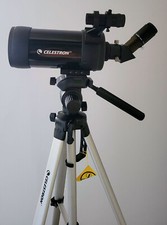 Celestron C90mm Maksutov Spotting Scope 52268 with Adjustable Tripod