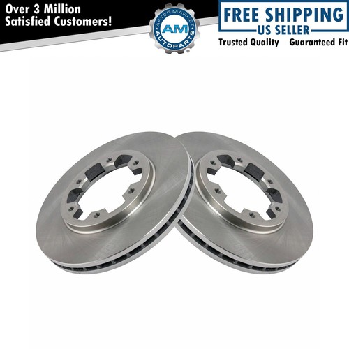 Front Brake Rotors Pair Set for Nissan Pathfinder Frontier D21 Pickup