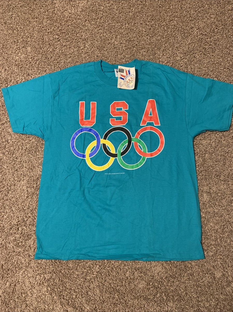 Tシャツ1996年　Atlanta Olympic公式スポンサーHanes　ロゴ 新品 Hanes ヘインズ アトランタオリンピック1996 ロゴTシャツ
