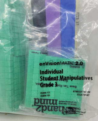 Kindergarten Envision Math Manipulatives