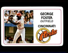 1981 GEORGE FOSTER PERMA GRAPHICS REDS #4991